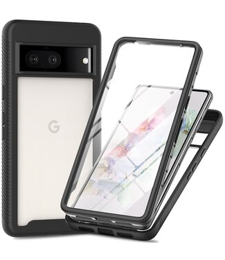 SoFetch Zwart Valbestendig Fullbody Hoesje Google Pixel 8