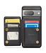 CaseMe Zwart RFID Litchee Backcover Hoesje voor de Google Pixel 8
