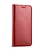 Suteni Rood Krasbestendig Elegant Bookcase Hoesje voor de Google Pixel 8