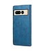 SoFetch Blauw RFID Effen Bookcase Hoesje voor de Google Pixel 8 Pro