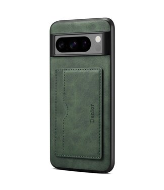 Denior Groen Pasjeshouder Houder Hybride Hoesje Google Pixel 8 Pro