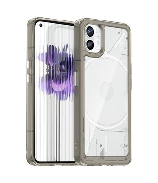 SoFetch Grijs Valbestendig Hybride Hoesje Nothing Phone (1)