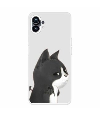 SoFetch Kat TPU Hoesje Nothing Phone (1)