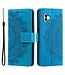 SoFetch Blauw Mandala Bookcase Hoesje met Polsbandje voor de Nothing Phone (1)