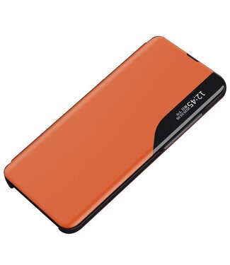 SoFetch Oranje View Window Bookcase Hoesje Nothing Phone (1)