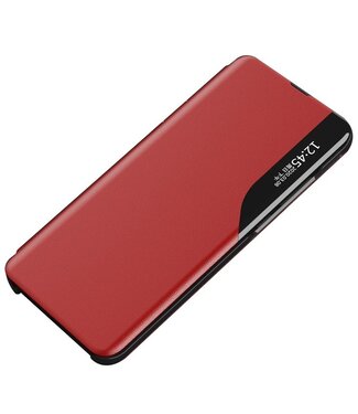 SoFetch Rood View Window Bookcase Hoesje Nothing Phone (1)