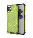 SoFetch Groen Valbestendig Honingraat Hybride Hoesje voor de Nothing Phone (1)