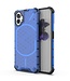 SoFetch Blauw Valbestendig Honingraat Hybride Hoesje voor de Nothing Phone (1)