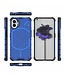 SoFetch Blauw Valbestendig Honingraat Hybride Hoesje voor de Nothing Phone (1)