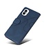 SoFetch Blauw Lijnen Bookcase Hoesje met Polsbandje voor de Nothing Phone (1)