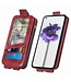 SoFetch Rood Stijlvol Flipcase Hoesje voor de Nothing Phone (1)