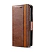 CASENEO Donkerbruin RFID Zakelijk Bookcase Hoesje voor de Nothing Phone (1)