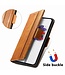 CASENEO Lichtbruin RFID Zakelijk Bookcase Hoesje voor de Nothing Phone (1)
