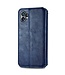 SoFetch Blauw Magnetisch Geometrisch Bookcase Hoesje voor de Nothing Phone (1)