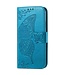 SoFetch Blauw Vlinder Bookcase Hoesje voor de Nothing Phone (1)