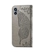 SoFetch Grijs Vlinder Bookcase Hoesje voor de Nothing Phone (1)