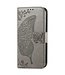 SoFetch Grijs Vlinder Bookcase Hoesje voor de Nothing Phone (1)