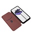 SoFetch Bruin Magnetisch Carbon Bookcase Hoesje voor de Nothing Phone (1)