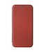 SoFetch Bruin Magnetisch Carbon Bookcase Hoesje voor de Nothing Phone (1)