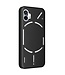 SoFetch Zwart Magnetisch Carbon Bookcase Hoesje voor de Nothing Phone (1)