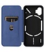 SoFetch Blauw Magnetisch Carbon Bookcase Hoesje voor de Nothing Phone (1)