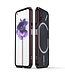 SoFetch Zwart / Rood Lensbescherming Modern Fullbody Hoesje voor de Nothing Phone (1)