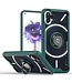 SoFetch Donkergroen Ring Houder Modern Hybride Hoesje voor de Nothing Phone (1)