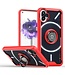 SoFetch Rood Ring Houder Modern Hybride Hoesje voor de Nothing Phone (1)