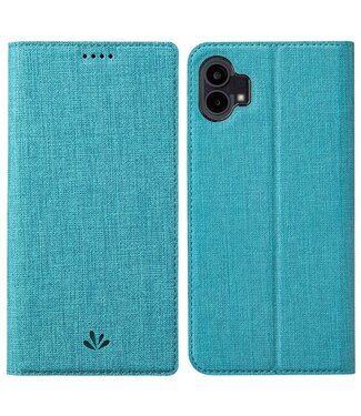 SoFetch Blauw Stijlvol Bookcase Hoesje Nothing Phone (1)