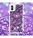 SoFetch Paars Glitters TPU Hoesje met Koord voor de Nothing Phone (1)