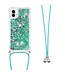 SoFetch Groen Glitters TPU Hoesje met Koord voor de Nothing Phone (1)