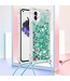 SoFetch Groen Glitters TPU Hoesje met Koord voor de Nothing Phone (1)