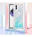 SoFetch Hemelsblauw Glitters TPU Hoesje met Koord voor de Nothing Phone (1)