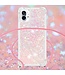 SoFetch Rozegoud Glitters TPU Hoesje met Koord voor de Nothing Phone (1)