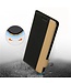 SoFetch Zwart Twee kleuren Bookcase Hoesje met Polsbandje voor de Nothing Phone (1)