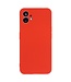 SoFetch Rood Slim Siliconen Hoesje met Polsbandje voor de Nothing Phone (1)