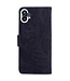 SoFetch Zwart Tijger Bookcase Hoesje voor de Nothing Phone (1)