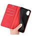 SoFetch Rood Modern Zacht Bookcase Hoesje voor de Nothing Phone (1)
