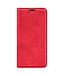 SoFetch Rood Modern Zacht Bookcase Hoesje voor de Nothing Phone (1)