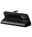 SoFetch Zwart Litchee Bookcase Hoesje voor de Nothing Phone (1)