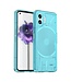 SoFetch SoFetch Transparant / Blauw Krasbestendig TPU Hoesje voor de Nothing Phone (2)
