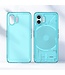 SoFetch SoFetch Transparant / Blauw Krasbestendig TPU Hoesje voor de Nothing Phone (2)