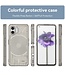 SoFetch SoFetch Transparant / Grijs Krasbestendig TPU Hoesje voor de Nothing Phone (2)