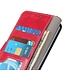 SoFetch SoFetch Rood Retrostijl Glad Bookcase Hoesje voor de Nothing Phone (2)