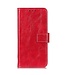 SoFetch SoFetch Rood Retrostijl Glad Bookcase Hoesje voor de Nothing Phone (2)