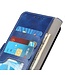 SoFetch SoFetch Blauw Retrostijl Glad Bookcase Hoesje voor de Nothing Phone (2)