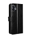 SoFetch SoFetch Zwart Glad Bookcase Hoesje met Polsbandje voor de Nothing Phone (2)