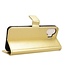SoFetch SoFetch Goud Glad Bookcase Hoesje met Polsbandje voor de Nothing Phone (2)