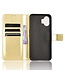 SoFetch SoFetch Goud Glad Bookcase Hoesje met Polsbandje voor de Nothing Phone (2)