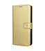 SoFetch SoFetch Goud Glad Bookcase Hoesje met Polsbandje voor de Nothing Phone (2)